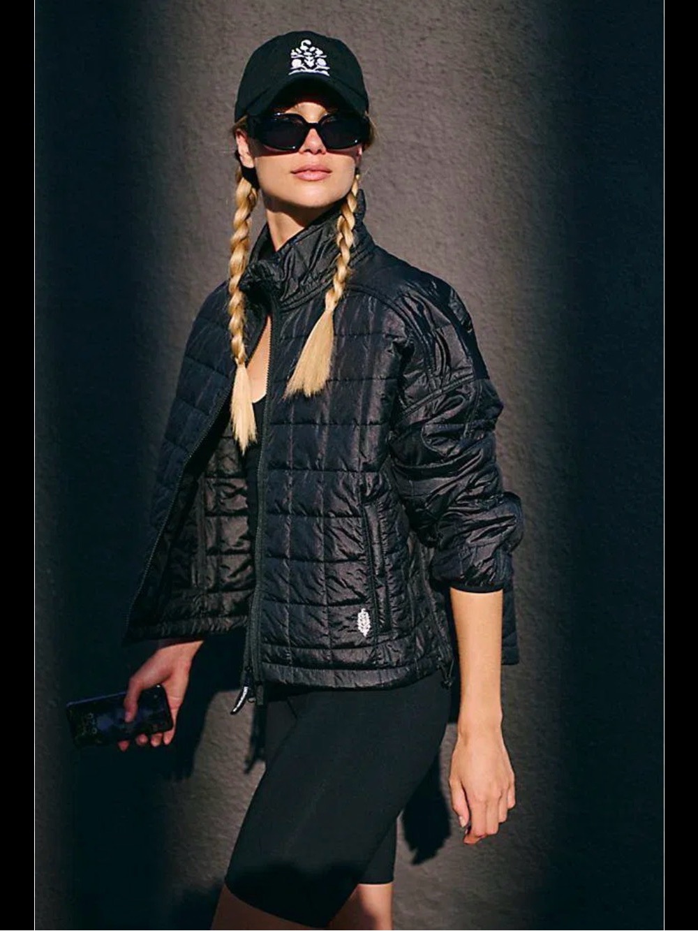 FP Movement Poppy Shine Quilted Lightweight Jacket
